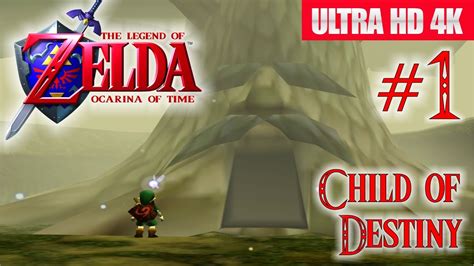 The Legend Of Zelda Ocarina Of Time Ultra Hd 4k Walkthrough 1 Intro