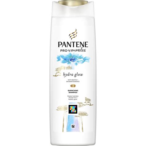 Pantene Pro V Miracles Hydra Glow Quenching Hair Shampoo 400ml Wilko