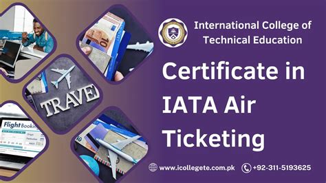 IATA Air Ticketing Course in Islamabad - International College of