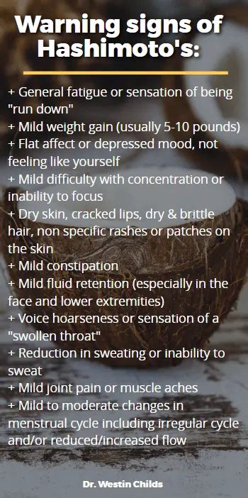 How Hashimotos Symptoms Change Over Time