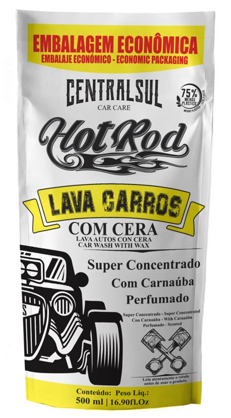 Lava Carros Hot Rod Cera Super Concentrado Carna Ba Ml