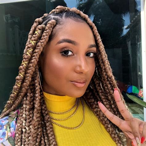 Tran As Loiras Ideias Tutoriais Para Inspirar Seu Visual Box Braids