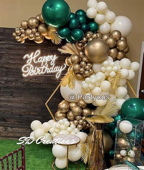 Guirnalda De Globos De Color Marfil Globos De Doble Relleno Beige Nude De Diferentes Tama Os