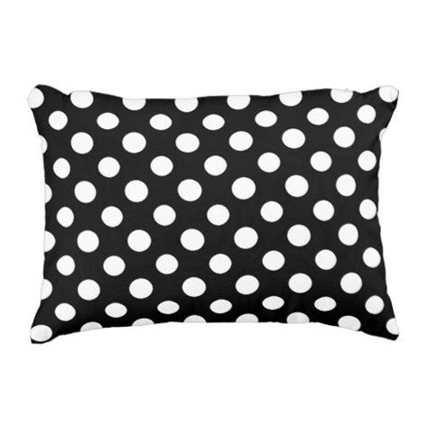 Black And White Polka Dot Pattern Decorative Pillow Pillows Polka Dot Pillow Polka Dots