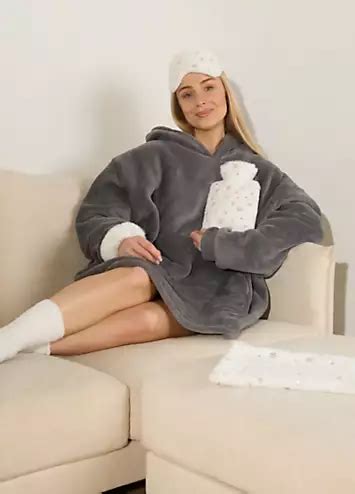 Christmas Cosy Hot Water Bottle Piece Gift Set Kaleidoscope