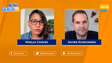 Noelia Chávez y Javier Echevarría en No Hay Derecho con Glatzer