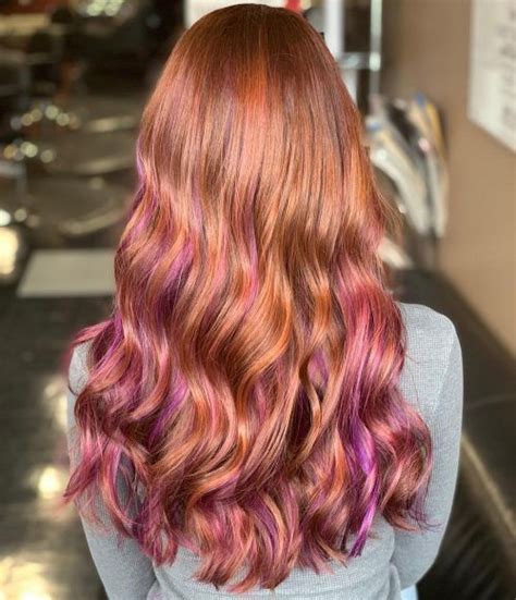 26 Purple Highlights Trending In 2024 To Show Your Colorist Purple Hair Highlights Natural