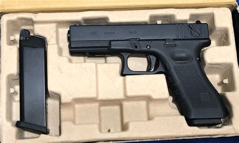 Sold We Glock G18c W2 Mags Hopup Airsoft