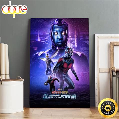 Ant Man And The Wasp Quantumania Marvel Studios Poster Canvas