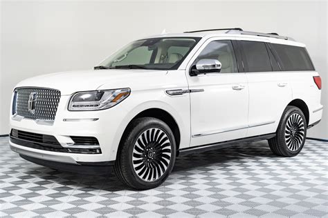 Used 2021 Lincoln Navigator Black Label Suv Low Miles Pano Roof Adaptive Cruise Loaded Only 400