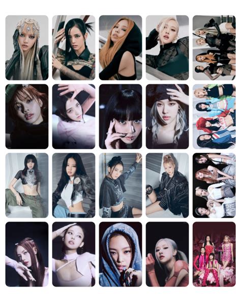 Blackpink Born Pink Photocards THEKFANDOMSTORE