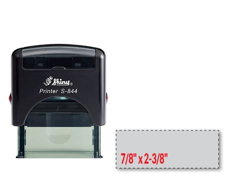 Shiny S 844 Self Inking Stamp Rubber Stamp Warehouse