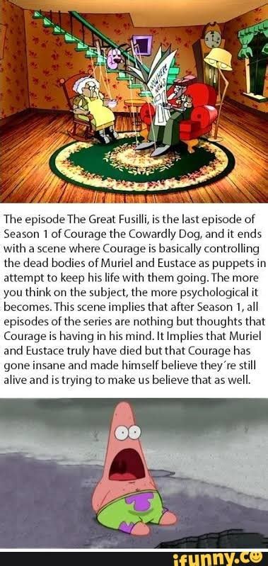 The episode The Great Fusilli, is the last episode of Season 1 of ...