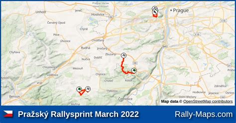 Mapy Zaplanuj Pra Sk Rallysprint March Rajdtrasa Pl