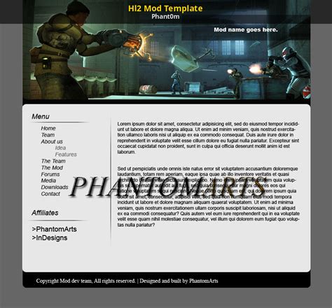 Hl2 Mod Template [GameBanana] [Works In Progress]