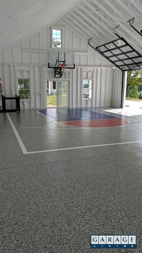Custom project - indoor basketball court | Garage design, Barn style