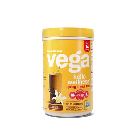 25% Off Vega Plant-Based Sport, Wellness & Protein Powders: 13.6-Oz ...