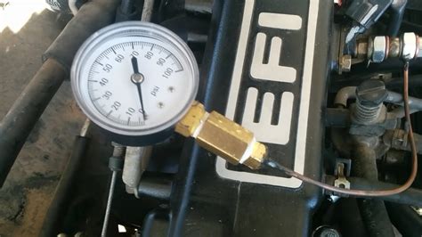 DIY Fuel Rail Pressure Gauge 22re Toyota YouTube