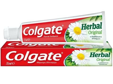 ΟΔΟΝΤΟΚΡΕΜΑ COLGATE HERBAL ORIGINAL με φυσικά βότανα 75ml - € 1,29 ...