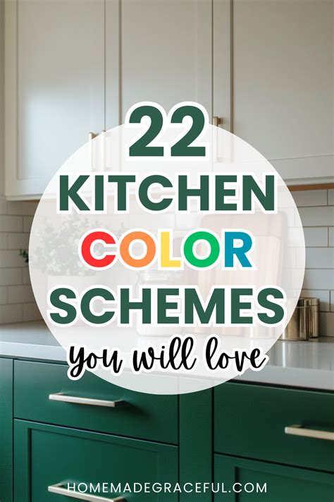 inspiring kitchen color schemes youll fall  love  kitchen