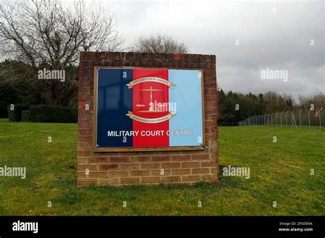 Military Court Centre Bulford Barracks In Salisbury Wiltshire Where