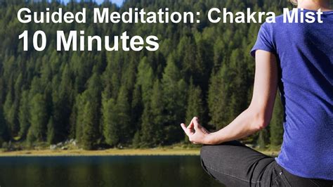 10 Min Guided Meditation: Guided Imagery- Release Anxiety 10 Minutes ...