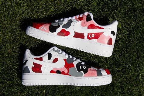 Custom Air Force 1 Bape Bape Pattern Zapatos Etsy México