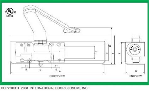 Door Closer Adjustment Diagram