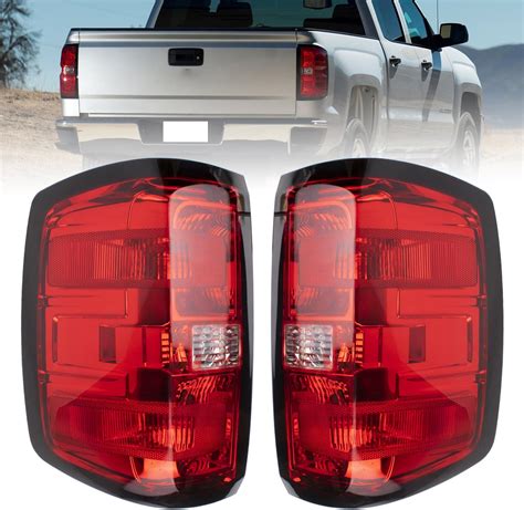 Boine Tail Light Compatible With 2016 2018 Chevy Silverado 1500 2500hd 3500hd Gmc