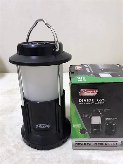 Coleman Divide625 Pack Away Lantern Battery Operated Furniture Home