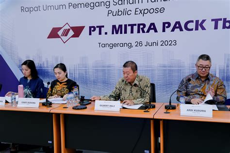 Rups Public Expose Pt Mitra Pack Tbk Mitrapack