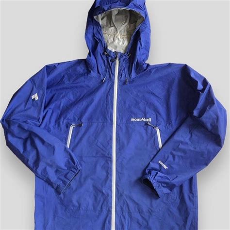 Montbell GoreTex jacket in blue. Jacket features... - Depop 