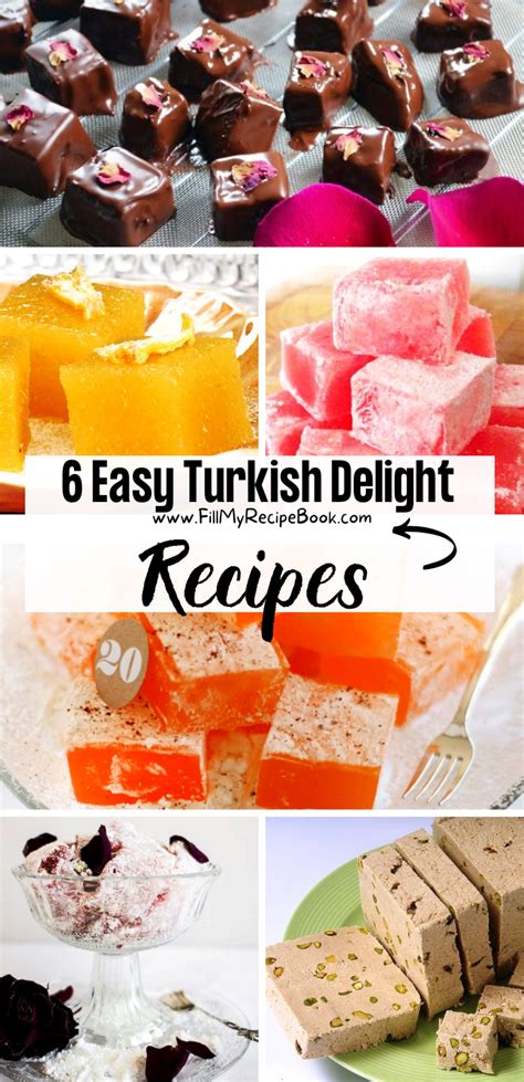 Easy Turkish Delight Recipes Fill My Recipe Book