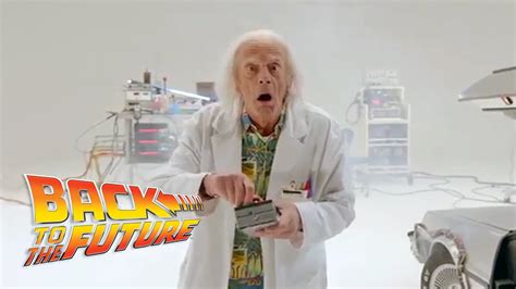 Back To The Future Doc Brown Saves The World Teaser Youtube