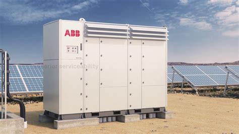 On Grid Abb Fimer Mw Kw Pvs Central Inverter Solar String