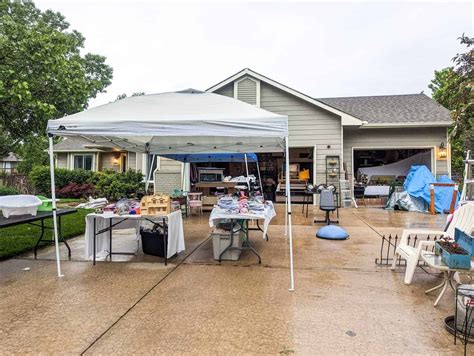 20 Best Rain Plan Tips for a Successful Garage Sale - Our Vintage Bungalow