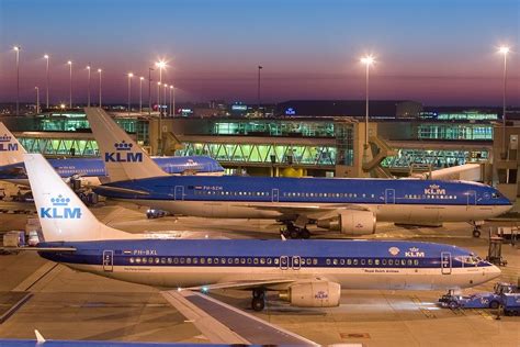 Klm Boeings At Dawn Artofit