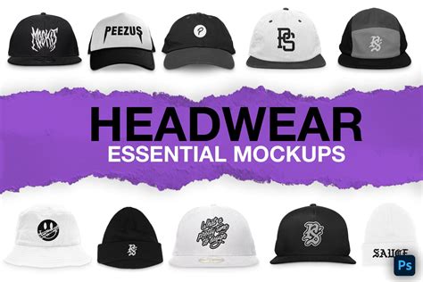 Headwear Mockup Essentials MasterBundles