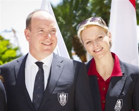 Photo Le Prince Albert Et La Princesse Charlene De Monaco Lors De La