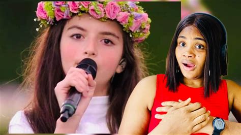 Angelina Jordan Performs Feeling Good Allsang Pa Grensen Tv2 Youtube