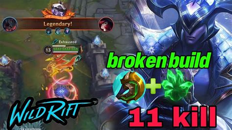 Wild Rift Broken Build And Rune Aatrox Divine Sunderer Aatrox Vs