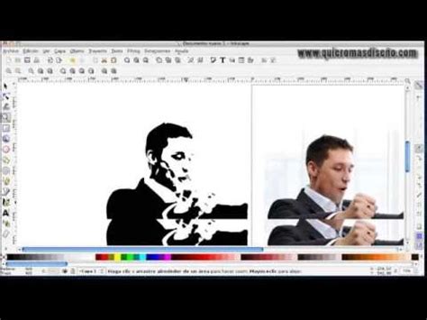 INKSCAPE 4 Vectorizar Mapas De Bits Con Inkscape YouTube