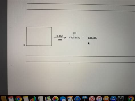 Solved Propose Structures For The Starting Materials Chegg