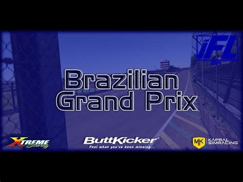 IFormula League AM Round 4 LIVE Brazilian Grand Prix Season