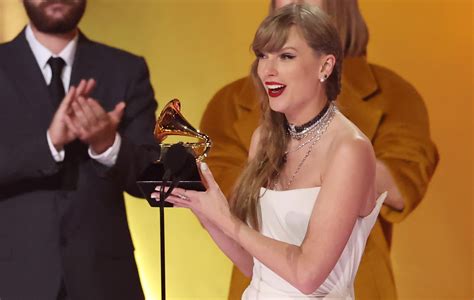 Taylor Swift Breaks Album Of The Year Record At 2024 Grammys