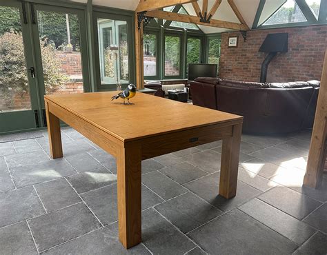 Signature Chester Oak Pool Dining Table 6ft 7ft Free Delivery