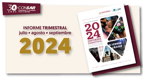 Informe Trimestral Al H Congreso De La Uni N Julio Septiembre