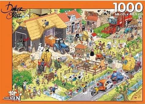 Puzzel Op De Boerderij Danker Jan Bol