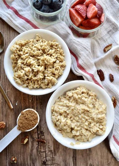 Oat Groats Vs Rolled Oats What Are The Differences • The Incredible Bulks