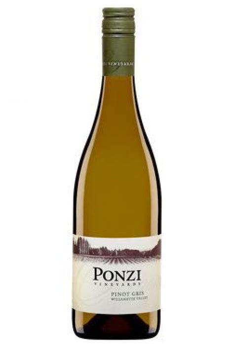 Pinot Gris Ponzi Willamette Valley Tats Unis Le Devoir